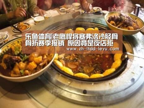 乐鱼体育|老鹰悍将塞弗洛沙胫骨骨折赛季报销 原因竟是夜店拒捕(图1) 乐鱼